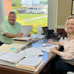 Administration, Mark Barber and Rhonda Rowe