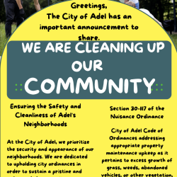 Cleaning up our community