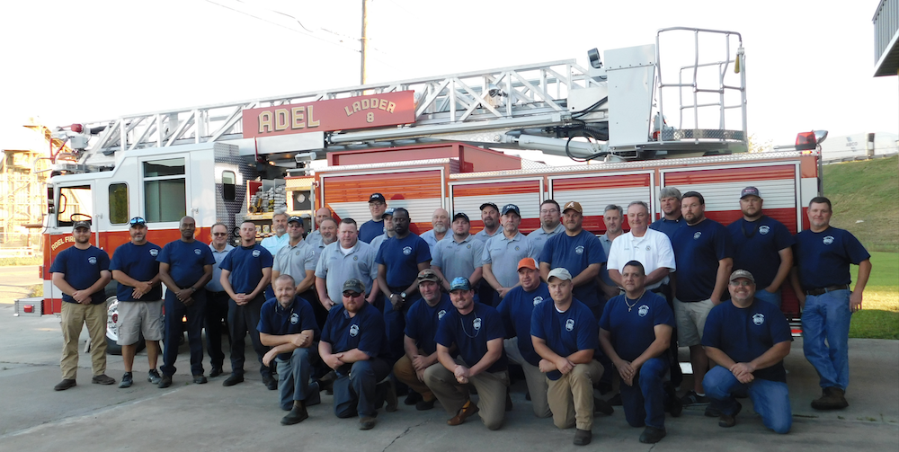 Firefighters in Fire Department
