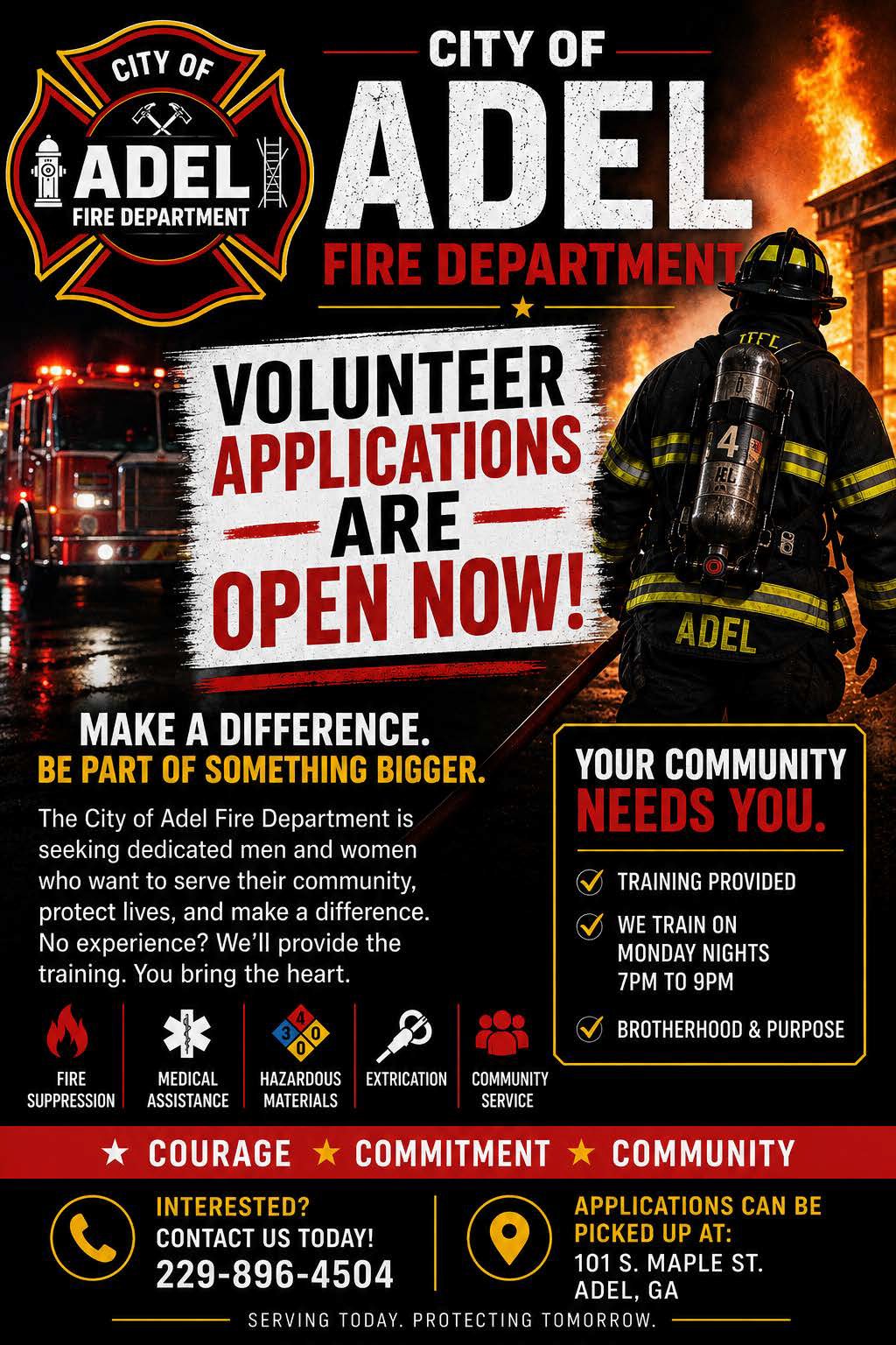 Volunteer Fire Fighter 